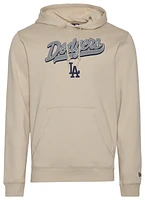 New Era Mens Dodgers Hooded Pullover - Tan/Tan