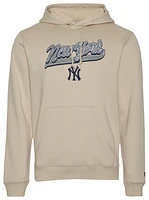 New Era Mens Yankees Pullover Hoodie - Beige