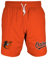 New Era Mens Orioles 7" Fitted OTC Shorts - Orange/Orange