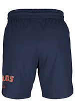 New Era Mens Astros 7" Fitted OTC Shorts - Navy/Navy