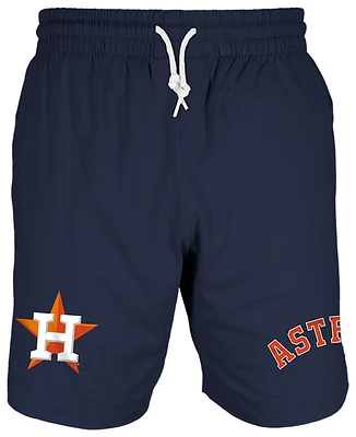 New Era Mens Astros 7" Fitted OTC Shorts - Navy/Navy