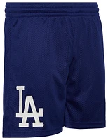 New Era Mens Dodgers 7" Fitted OTC Shorts - Blue/Blue