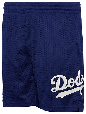 New Era Mens Dodgers 7" Fitted OTC Shorts - Blue/Blue
