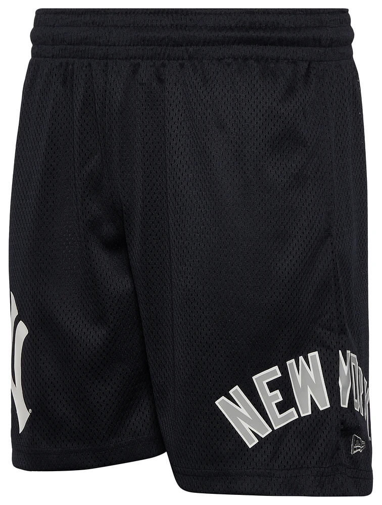 New Era Mens Yankees 7" Fitted OTC Shorts - Navy/Navy