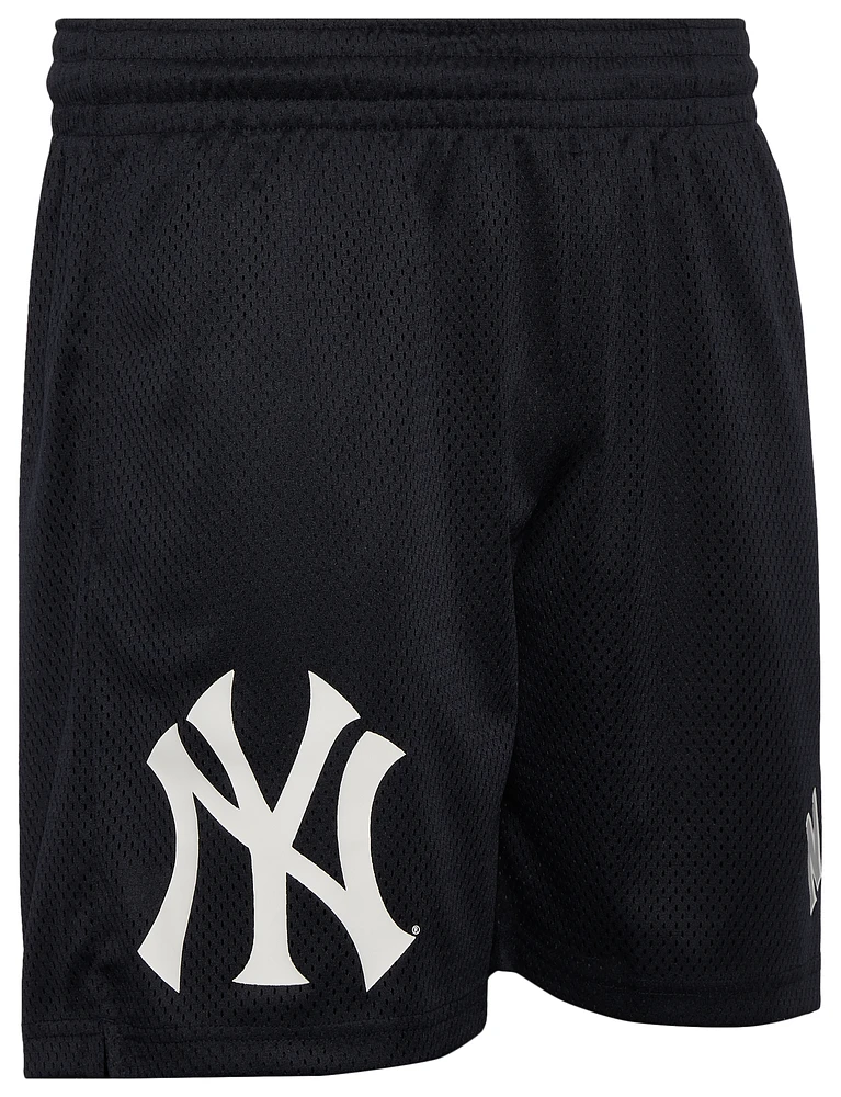 New Era Mens Yankees 7" Fitted OTC Shorts - Navy/Navy