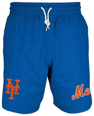 New Era Mens Mets 7" Fitted OTC Shorts - Blue/Blue