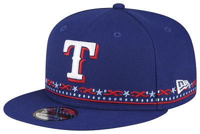 New Era Rangers 9Fifty MLB24 Detail Snapback  - Men's