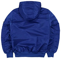 New Era Mens New Era Rams Alpha Jacket - Mens Blue/Blue Size L