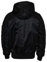 New Era Mens Eagles Alpha Jacket - Black/Black