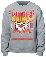 New Era Mens Chiefs Crew Sweatshirt - Grey/Multi