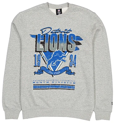 New Era Lions Fitted Crew Sweatshirt - Men's