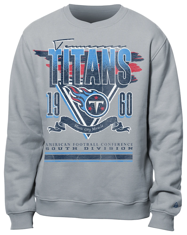 New Era Mens Titans Crew Sweatshirt - Multi/Grey