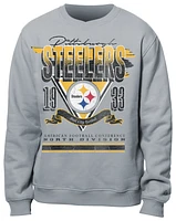 New Era Mens Steelers Crew Sweatshirt - Multi/Grey