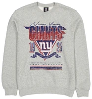 New Era Mens NY Giants Crew Sweatshirt - Multi/Grey