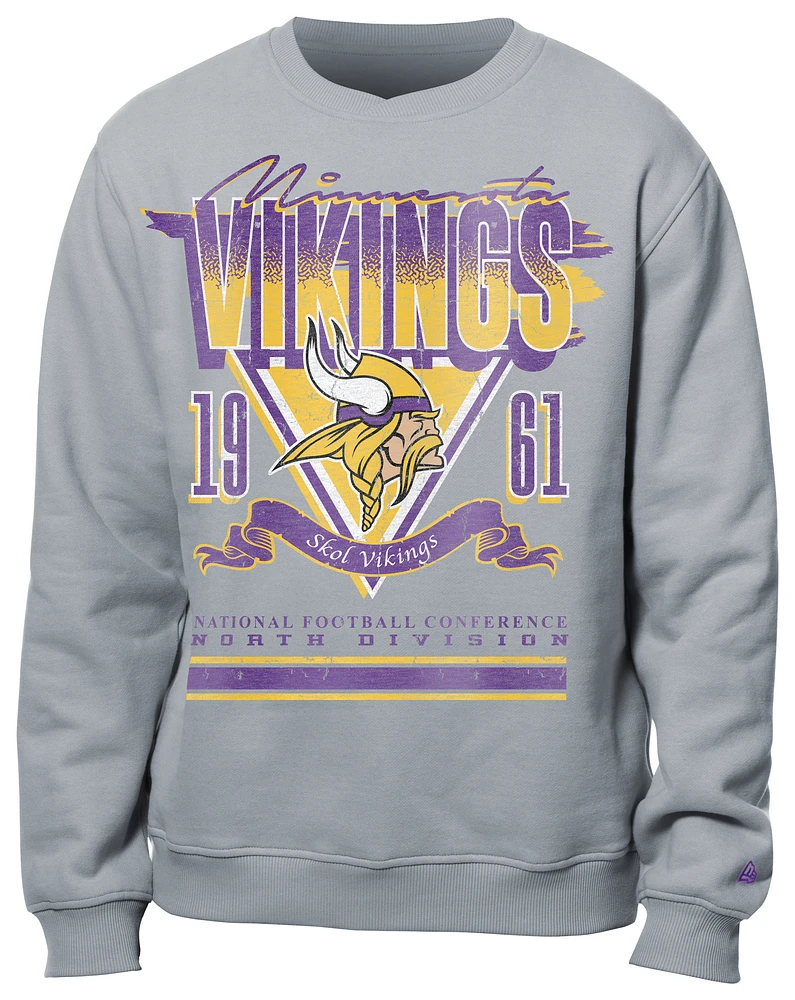 New Era Vikings Crew Sweatshirt - Men's