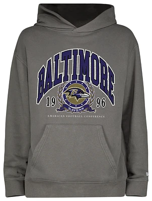 New Era Ravens Fitted Pullover Hoodie - Men's