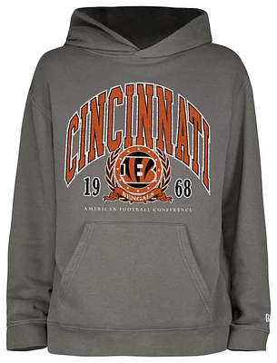 New Era Bengals Fitted Pullover Hoodie - Men's