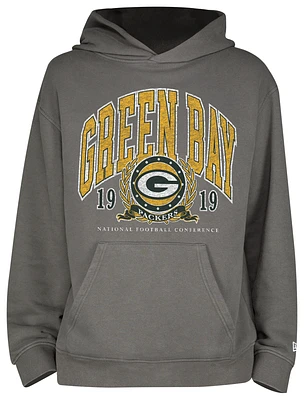 New Era Packers Fitted Pullover Hoodie - Men's