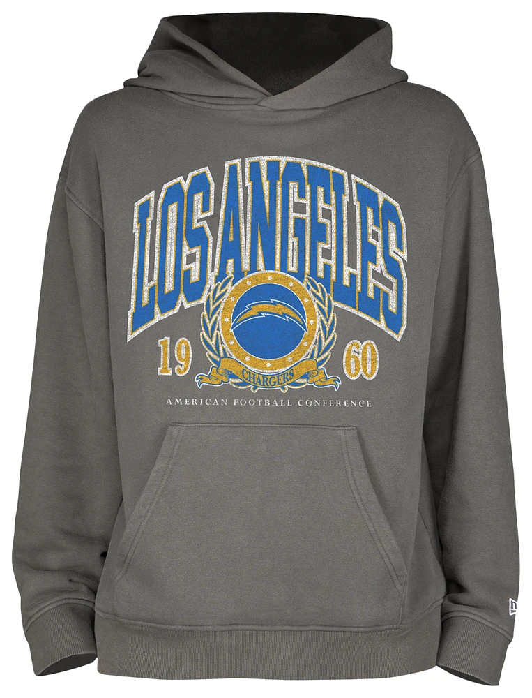 New Era Chargers Fitted Pullover Hoodie - Men's