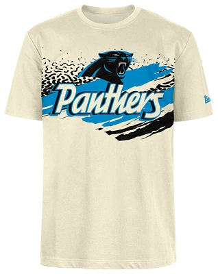 New Era Panthers Fitted Short Sleeve T-Shirt - Men's