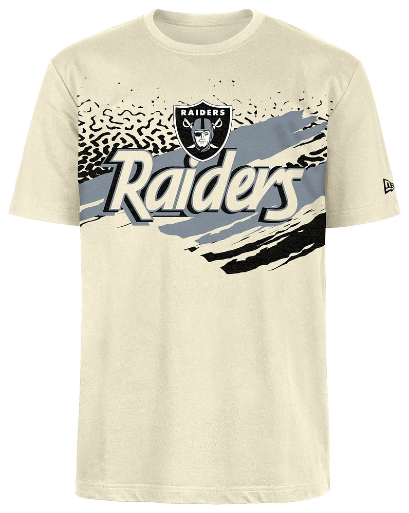 New Era Raiders Fitted Short Sleeve T-Shirt - Men's