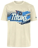 New Era Mens Titans Fitted Short Sleeve T-Shirt - Tan/Multi