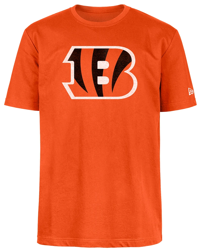 New Era Mens Bengals OTC Short Sleeve T-Shirt - Orange/Black