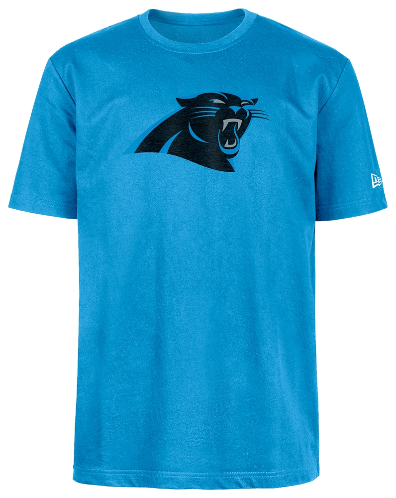 New Era Mens Panthers OTC Short Sleeve T-Shirt - Carolina/Black