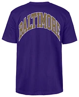 New Era Mens Ravens OTC Short Sleeve T-Shirt - Purple/Black