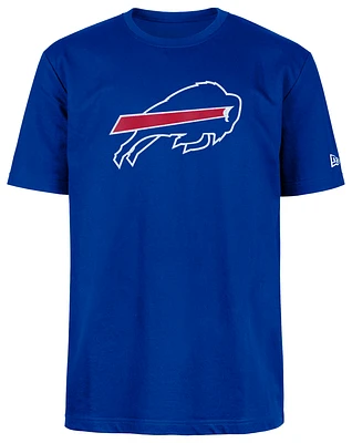 New Era Mens Bills OTC Short Sleeve T-Shirt - Red/Blue