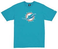 New Era Mens Dolphins OTC Short Sleeve T-Shirt - Orange/Teal