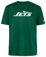 New Era Mens Jets OTC Short Sleeve T-Shirt - Green/White