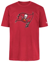 New Era Mens Buccaneers OTC Short Sleeve T-Shirt - Red/Red