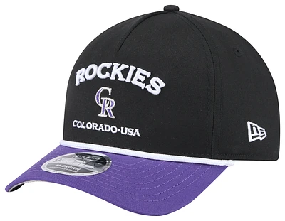 New Era Rockies 9FORTY MC AF 2Tone Rope Cap - Men's
