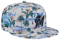 New Era Marlins 950 Print G1 XMT Cap - Men's