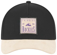 New Era Rockies 9FORTY A-Frame Suede Cap - Men's