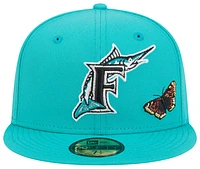 New Era New Era Marlins 59Fifty Felt Cooperstown Fitted