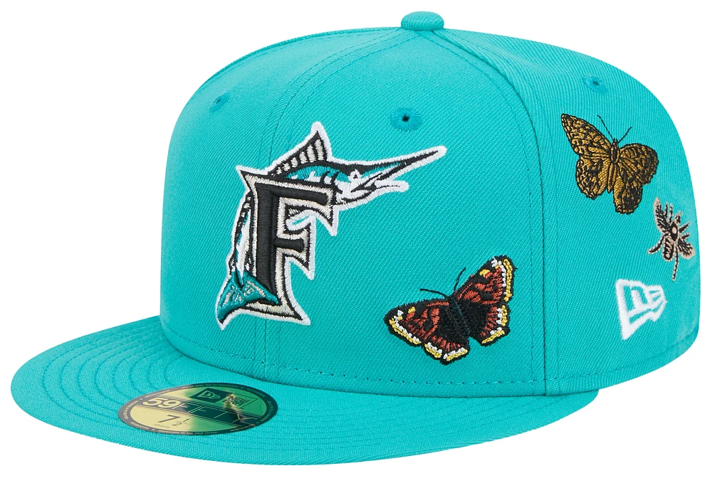 New Era New Era Marlins 59Fifty Felt Cooperstown Fitted