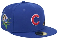 New Era New Era Cubs 59Fifty Felt Fitted Cap - Adult Blue/Blue Size 7