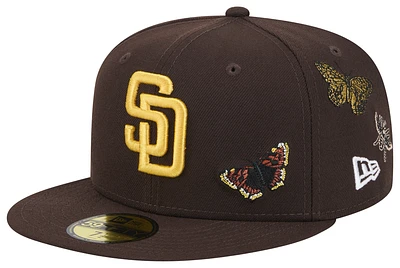 New Era Padres 59Fifty Felt Fitted Cap - Adult