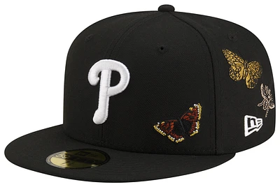 New Era Phillies 59Fifty Felt Fitted Cap - Adult