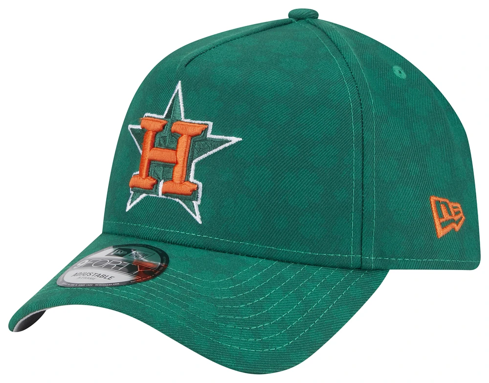 New Era Astros A Frame 940 BTG Strapback - Men's
