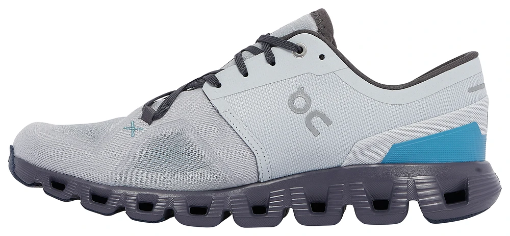 On Mens On Cloud X - Mens Running Shoes Grey/Grey Size 08.0