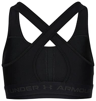 Under Armour Womens Mid Crossback Bra - Black