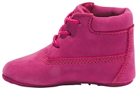 Timberland Girls Crib Bootie & Hat Set - Girls' Infant Brown/Pink/Pink