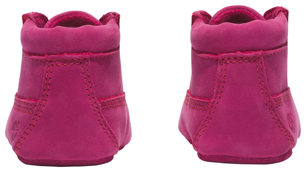 Timberland Girls Crib Bootie & Hat Set - Girls' Infant Brown/Pink/Pink