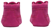 Timberland Girls Crib Bootie & Hat Set - Girls' Infant Brown/Pink/Pink