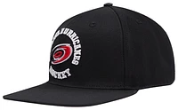 Pro Standard Mens Pro Standard Hurricanes Hybrid Snapback Cap - Mens Black Size One Size