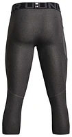 Under Armour Mens HG 2.0 3/4 Compression Tights - Black/Carbon Heather