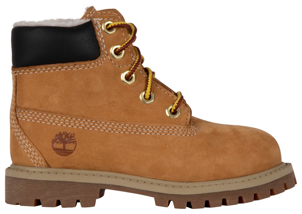 Timberland Bottes luxueuses en molleton de 15 cm (6 po) - Garçons